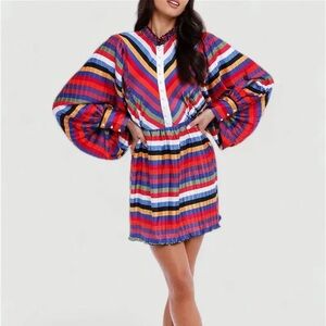 NWT Elliatt Sodality Multicolor Striped Dress